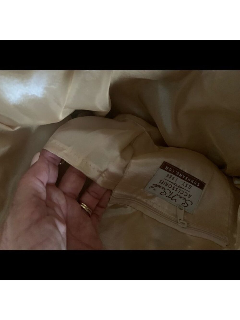 Sun ‘N’ Sand Brown and Tan Straw Shoulder Bag Tote Purse NWT - Picture 5 of 14